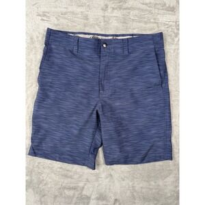Callaway Golf Shorts Mens Size 34W x 9" Blue Performance Stretch Waistband